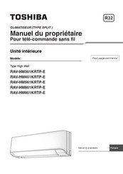 Toshiba RAV-HM561KRTP-E Manuel Du Propriétaire