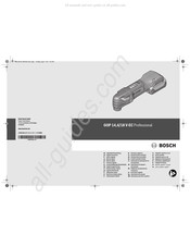 Bosch GOP 14,4 V-EC Professional Notice Originale