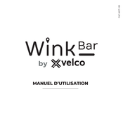 Velco Wink Bar Manuel D'utilisation