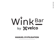 Velco Wink Bar Manuel D'utilisation