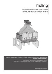 Fröling 1-2-3 Instructions De Montage Et Mode D'emploi