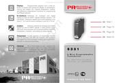 PR electronics PRETRANS 6331 Mode D'emploi