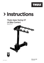 Thule Apex XT 9027XT Instructions