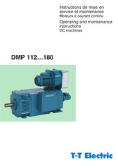 T-T Electric DMP 160 Instructions De Mise En Service