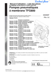 Techni-flow TF-DGC Manuel D'utilisation