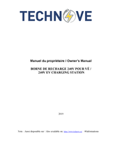 TechnoVE BR240V-32 Manuel Du Propriétaire