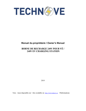 TechnoVE BR240V-48 Manuel Du Propriétaire