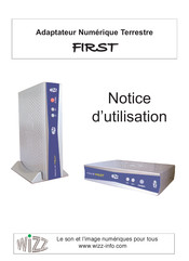 Wizz FIRST Notice D'utilisation