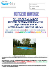 Water'Clip 20412 Notice De Montage