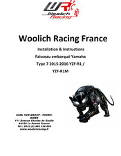 WOOLICH Racing YZF-R1 Instructions D'installation