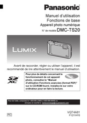 Panasonic LUMIX DMC-TS20 Manuel D'utilisation