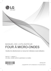 LG MH723 Série Manuel De L'utilisateur