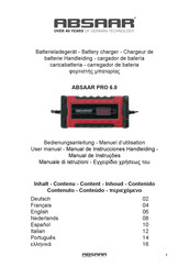 Absaar PRO 6.0 Manuel D'utilisation