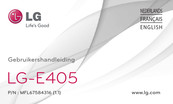 LG LGE405.ANLDBK Guide De L'utilisateur