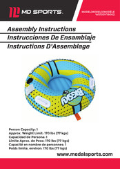 MD SPORTS WS100Y19002 Instructions D'assemblage