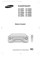 Samsung SV-232FS Mode D'emploi