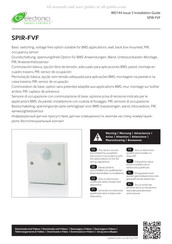 CP Electronics SPIR-FVF Instructions D'installation