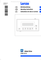 Lenze EPM-H310 Instructions De Mise En Service