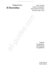 Electrolux EUF27301W Notice D'utilisation