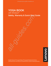 Lenovo YOGA BOOK YB1-X91L Guide De Démarrage Rapide