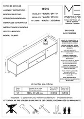 MARCKERIC MALTA 2D1DR1H Notice De Montage