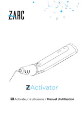 ZARC Z-Activator Manuel D'utilisation