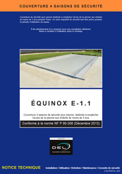 FIJA DEL Equinox E-1.1 Notice Technique