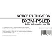 Evident Olympus BX3M-PSLED Notice D'utilisation
