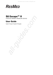 ResMed S8 Escape II Guide Utilisateur