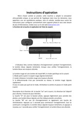 PNZEO W3 Instructions D'opération