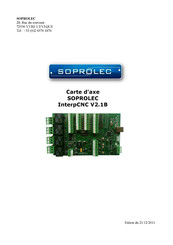 soprolec InterpCNC V2 Mode D'emploi