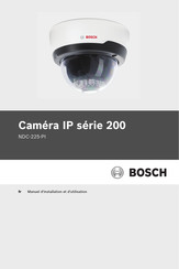 Bosch NDC-225-PI Manuel D'installation Et D'utilisation