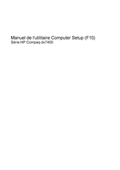 HP Compaq dx7400 Serie Manuel