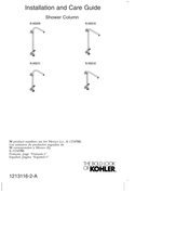 Kohler K-45210 Guide D'installation Et D'entretien
