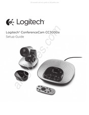 Logitech ConferenceCam CC3000e Mode D'emploi