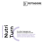 PETTADORE Nutri Turn Manuel De L'utilisateur