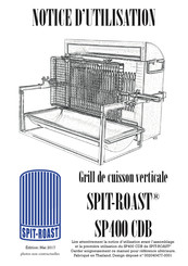 SPIT-ROAST SP400 CDB Notice D'utilisation