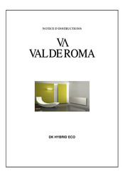 Valderoma DK HYBRID ECO Notice D'instructions