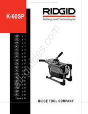 Ridgid K-60SP Instructions D'utilisation