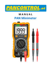 PANCONTROL PAN Minimeter Manuel