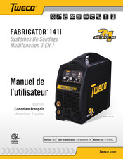 Tweco FABRICATOR 141i Manuel De L'utilisateur