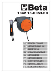 Beta 1842 15-H05/LED Mode D'emploi