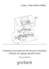 Grunbeck desaliQ Inline Notice D'utilisation