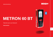 Sola METRON 60 BT Manuel D'instructions