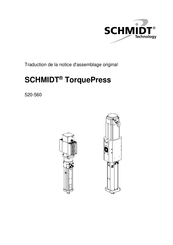 Schmidt TorquePress 520 Notice D'assemblage