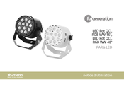 Thoman Fun Generation LED Pot QCL RGB WW 15 Notice D'utilisation