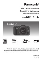 Panasonic Lumix DMC-GF5 Manuel D'utilisation