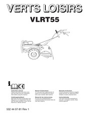 Verts Loisirs VLRT55 Manuel D'instructions