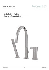 aquabrass blade 68113 Guide D'installation