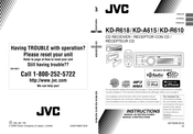 JVC KD-R618 Manuel D'instructions